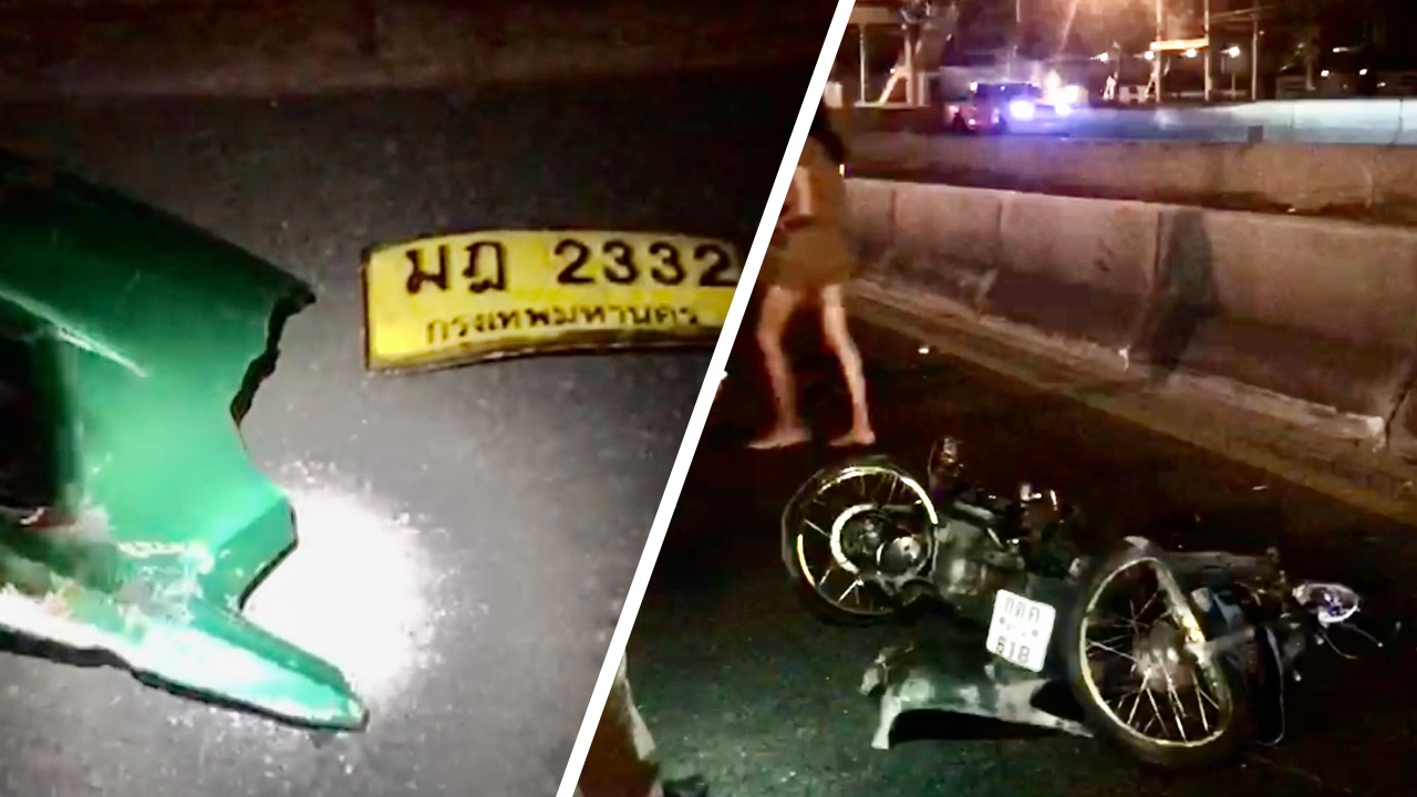 แท็กซี่ตีนผี ซิ่งแข่งกระบะ ชน จยย.หลานชาย "พายัพ ปั้นเกตุ" ดับคาที่