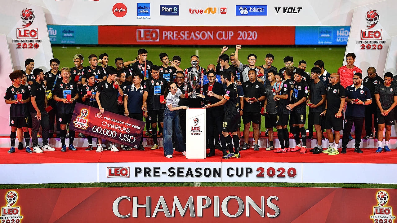 “สิงห์เจ้าท่า” แซงชนะ “กิเลนผยอง” 2-1 คว้าแชมป์ลีโอ ปรีซีซั่น 2020