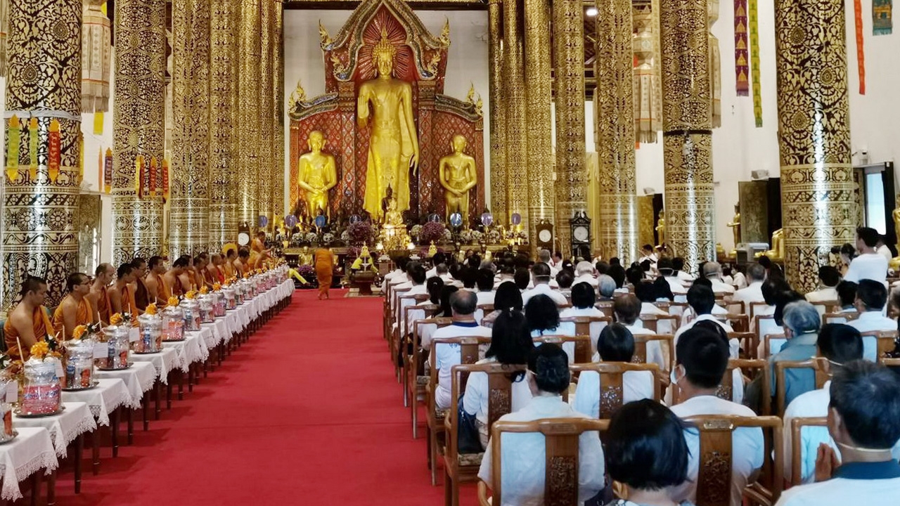 เชียงใหม่จัดสวดมนต์ เป็นกำลังใจให้ชาวจีน ฝ่าวิกฤติไวรัสโคโรนาระบาด