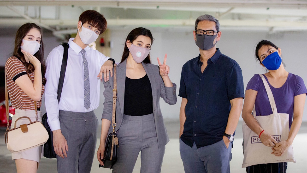 "เบลล่า-กองทัพ พีค" สู้ฝุ่น PM 2.5-ไวรัสโคโรน่า ลุยถ่ายละครกลางกรุงฯ