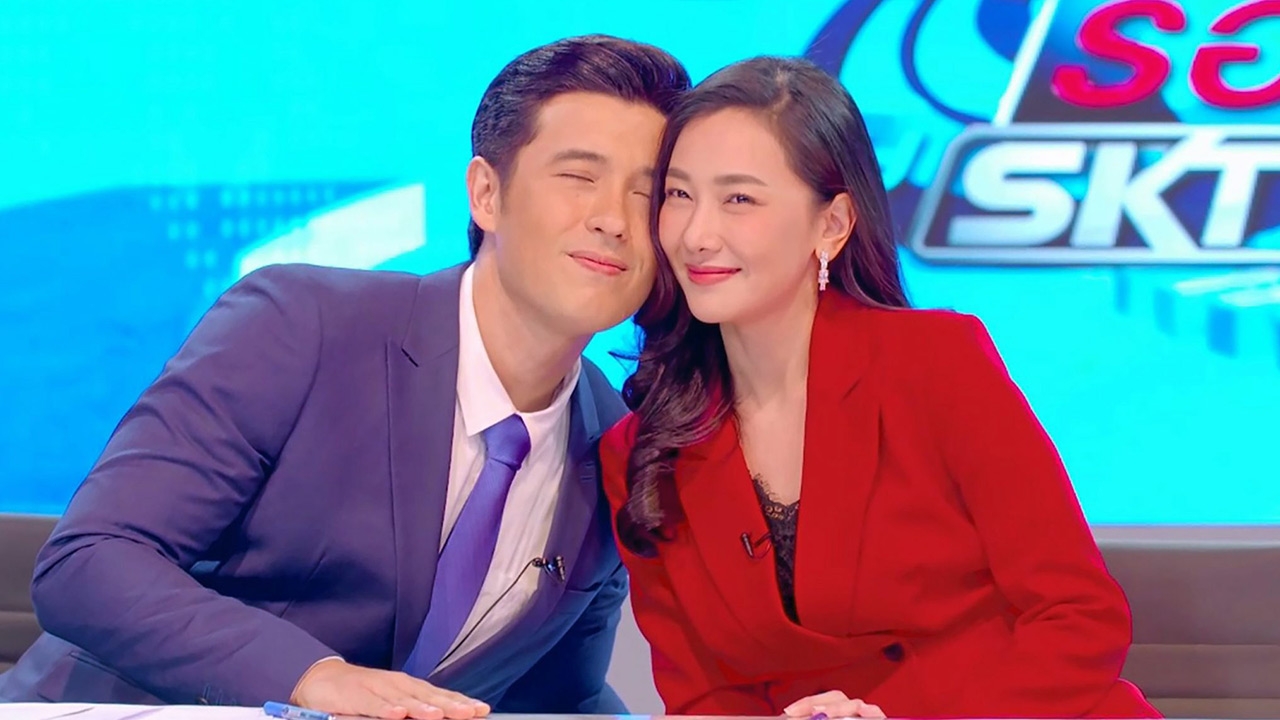 “แอนดริว-นุ่น” คู่ขวัญผู้ประกาศ หลังจอคู่กัดซัดกันนัวใน “วุ่นรักนักข่าว”