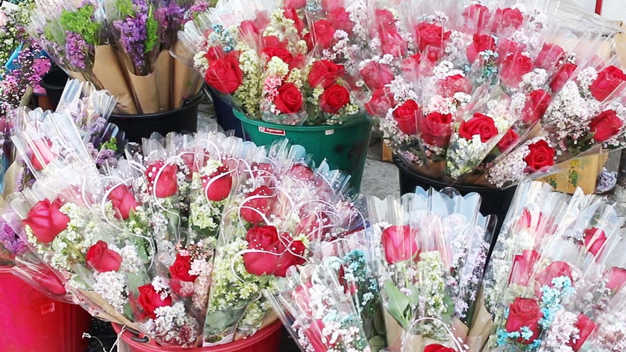 วาเลนไทน์ขอนแก่น ร้านดอกไม้หงอย ออเดอร์เงียบเหงายอดซื้อลดฮวบฮาบ