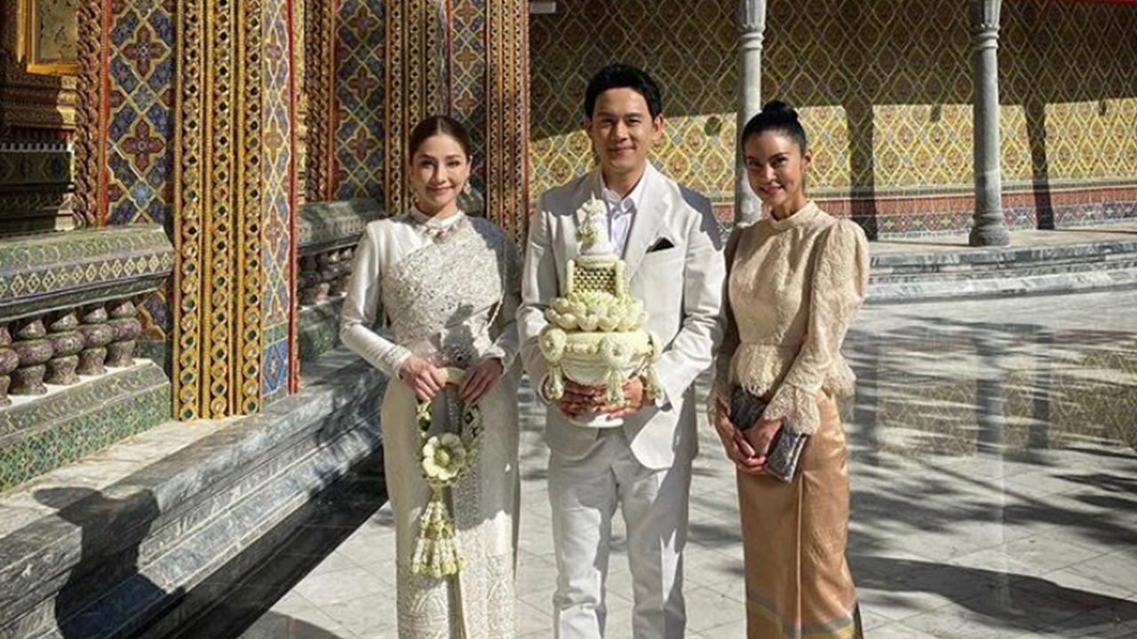 ฟลุคควงนาตาลี เข้าเฝ้ากราบสักการะ-ขอประทานพรจากสมเด็จพระสังฆราช