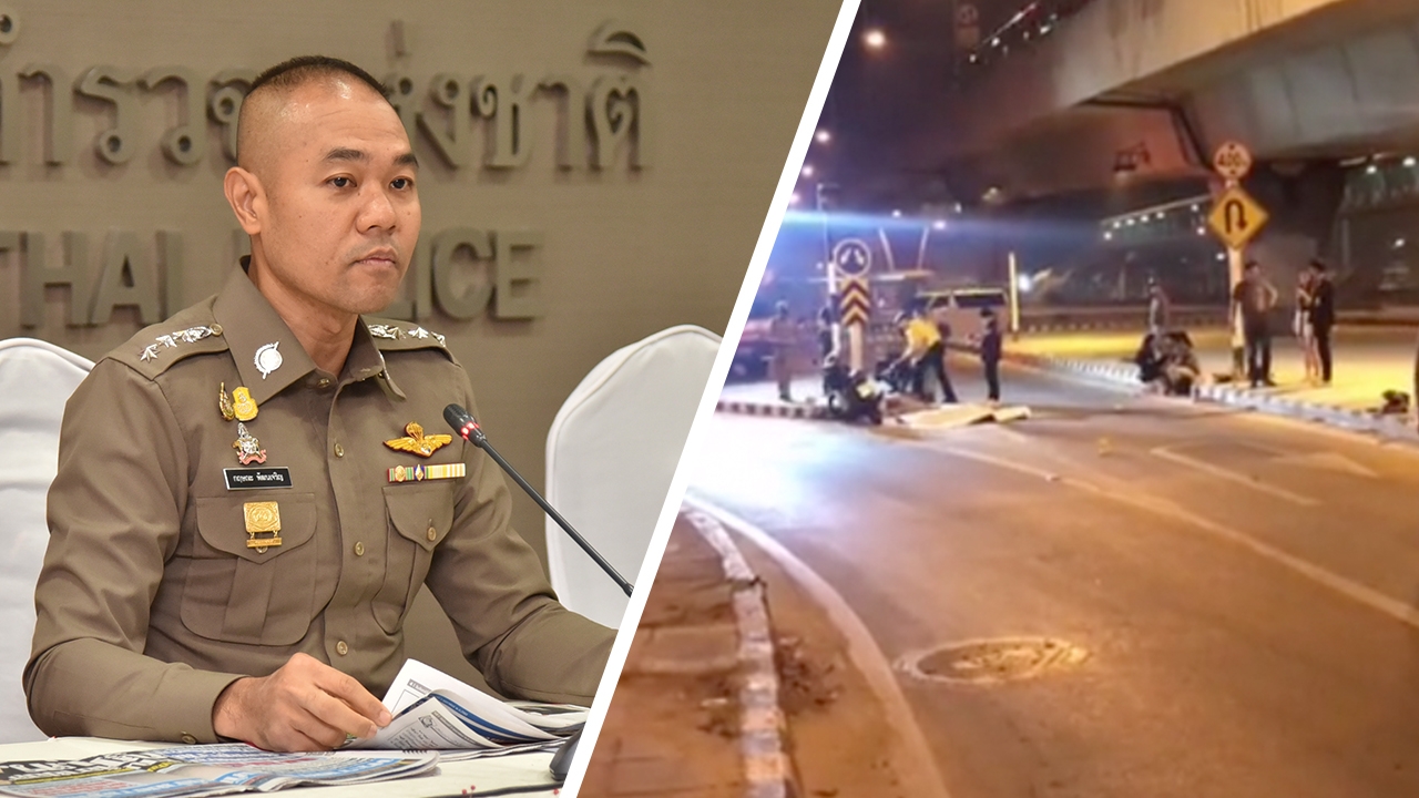 สั่งสอบข้อเท็จจริง ตำรวจ สภ.บางบัวทอง โดดถีบ จยย.เด็กแว้นดับ