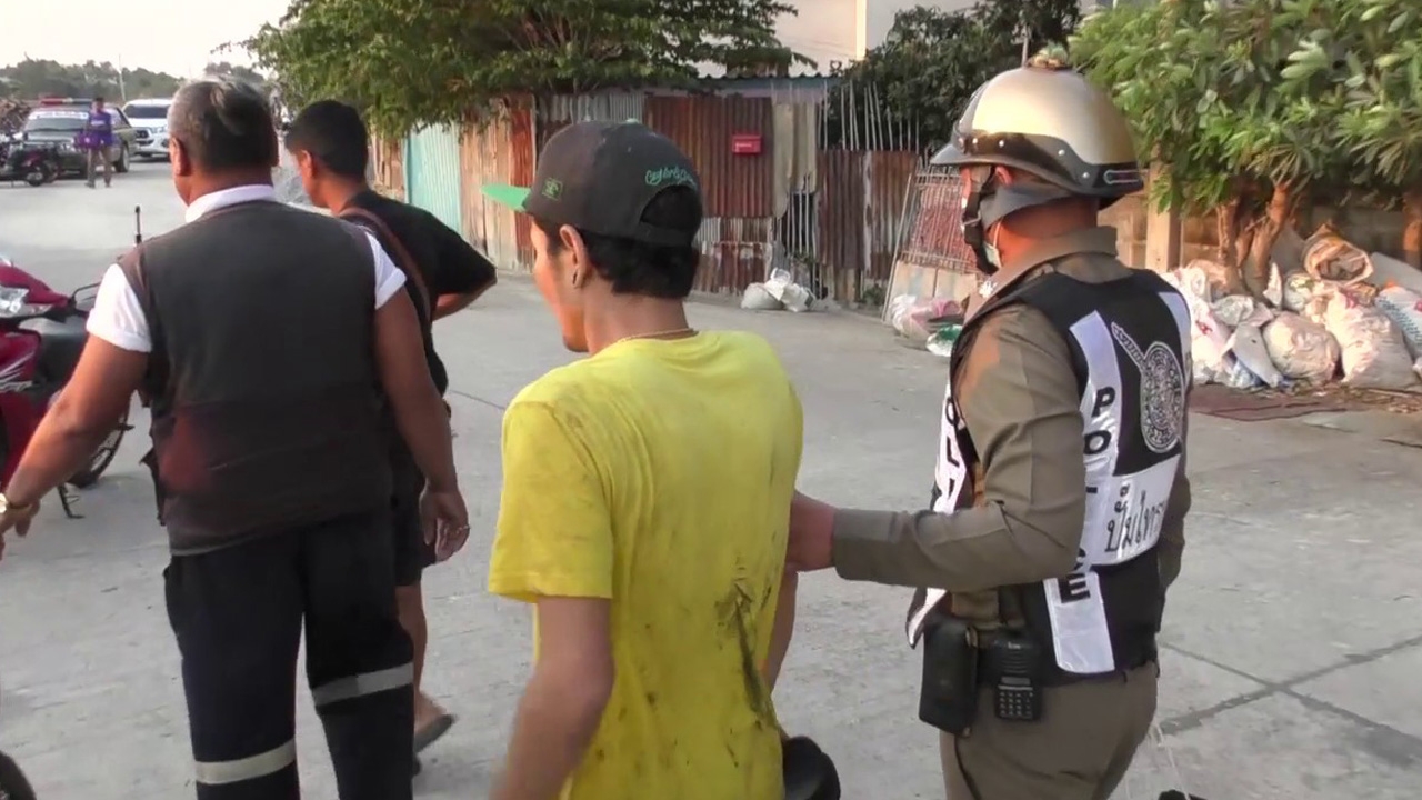 2 หนุ่มตกปลาอยู่ริมเจ้าพระยา เห็นตำรวจวิ่งหนีลงน้ำ รับเสพยาแล้วหลอน 