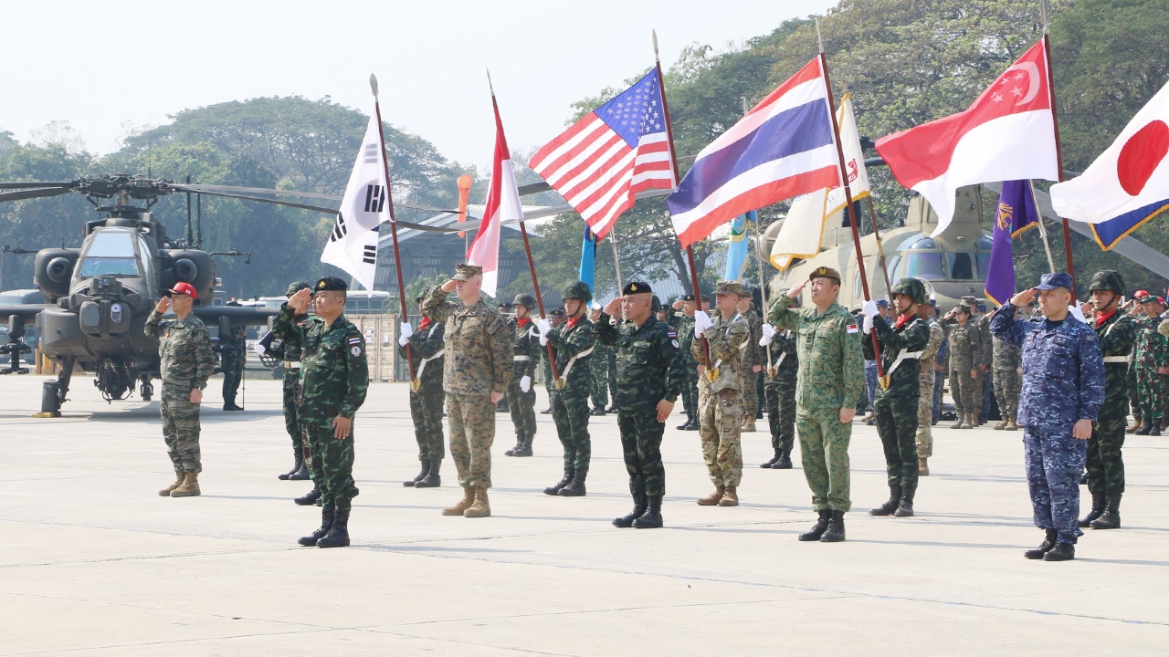 เปิดแล้ว! 'คอบร้าโกลด์ 20' ทหารไทย-สหรัฐฯ พร้อม 29 ชาติ เข้าร่วมฝึก