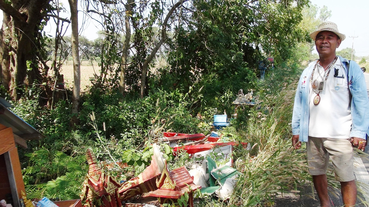 เสียงเด็กปริศนา ร้องในป่า 5 วัน 5 คืน ไปดูไม่พบ เจอซากศาลทิ้งเกลื่อน