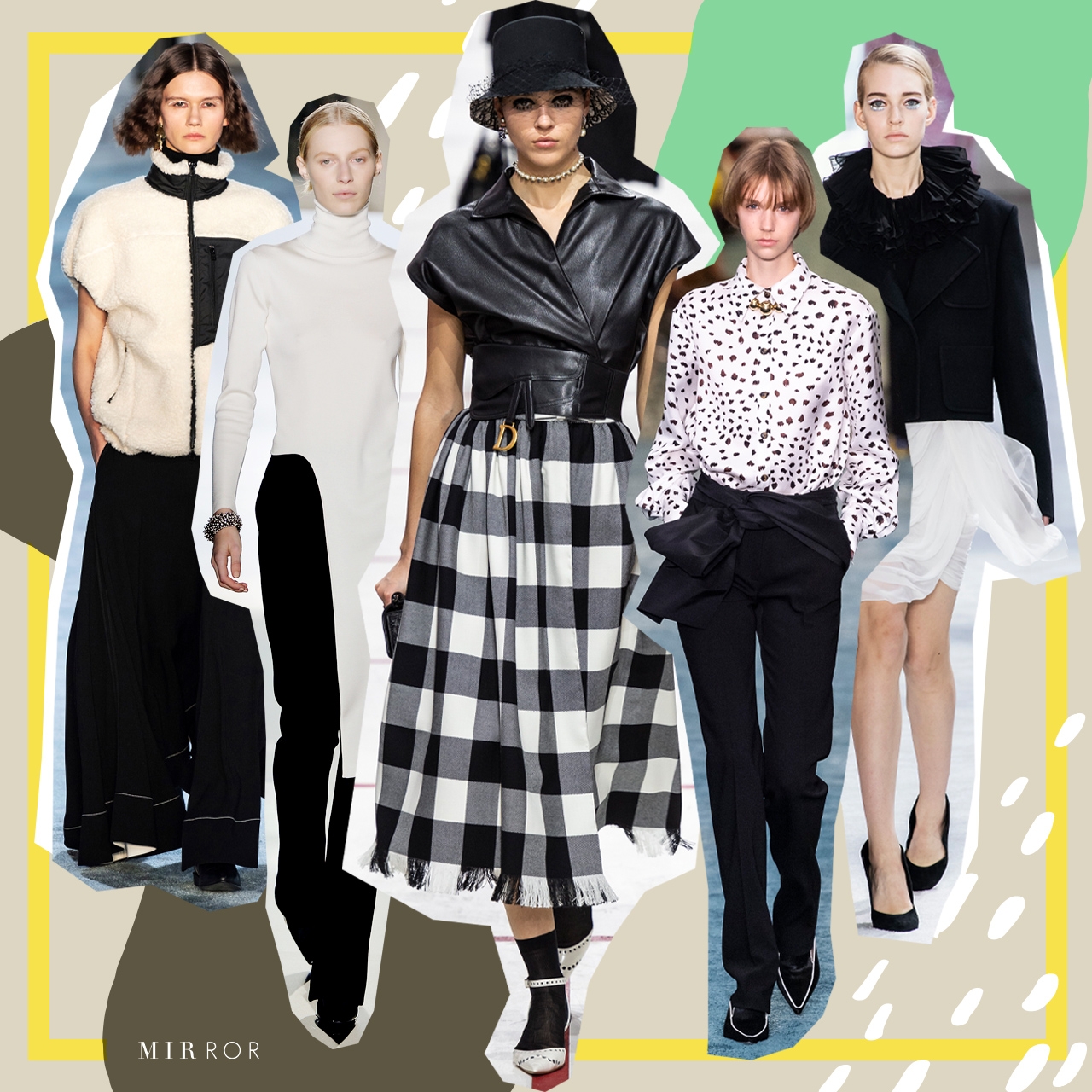 เสื้อผ้า "โทนสีขาวดำ" ใส่ยังไงให้ปัง