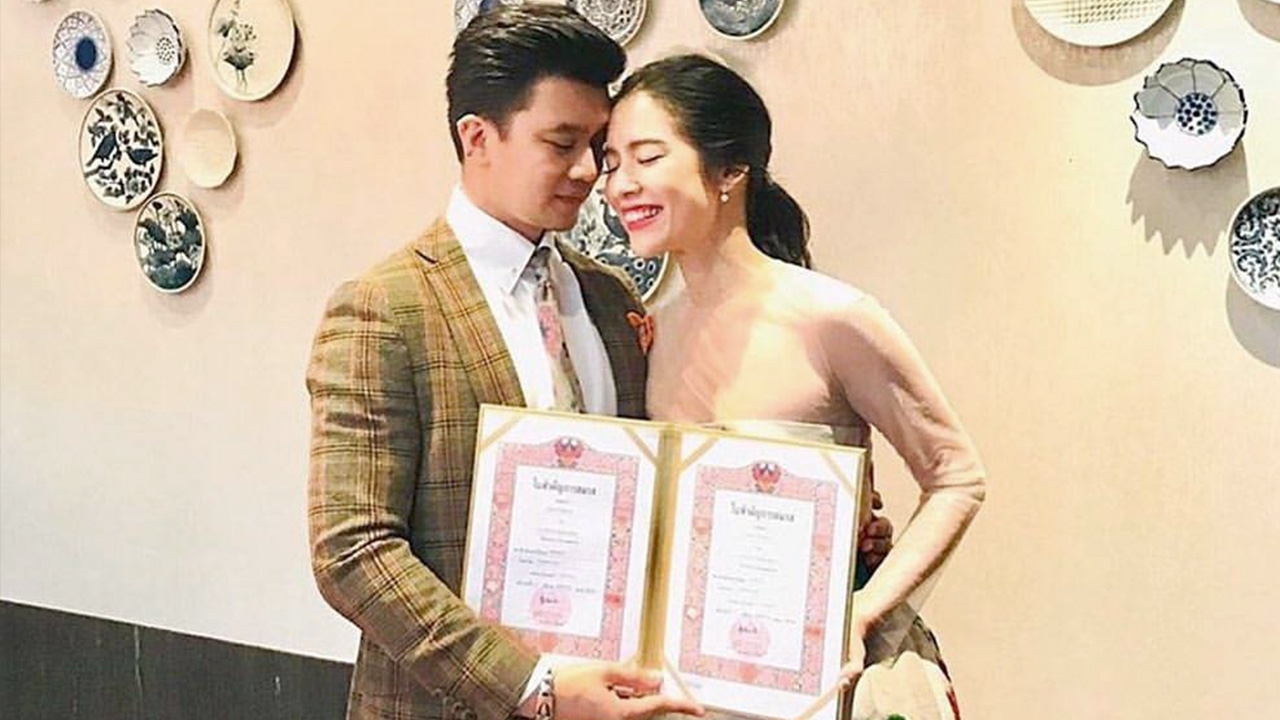 แต่งแล้วจ้า! ชมภาพความหวาน โดนัท มนัสนันท์ วิวาห์แฟนหนุ่ม (คลิป)