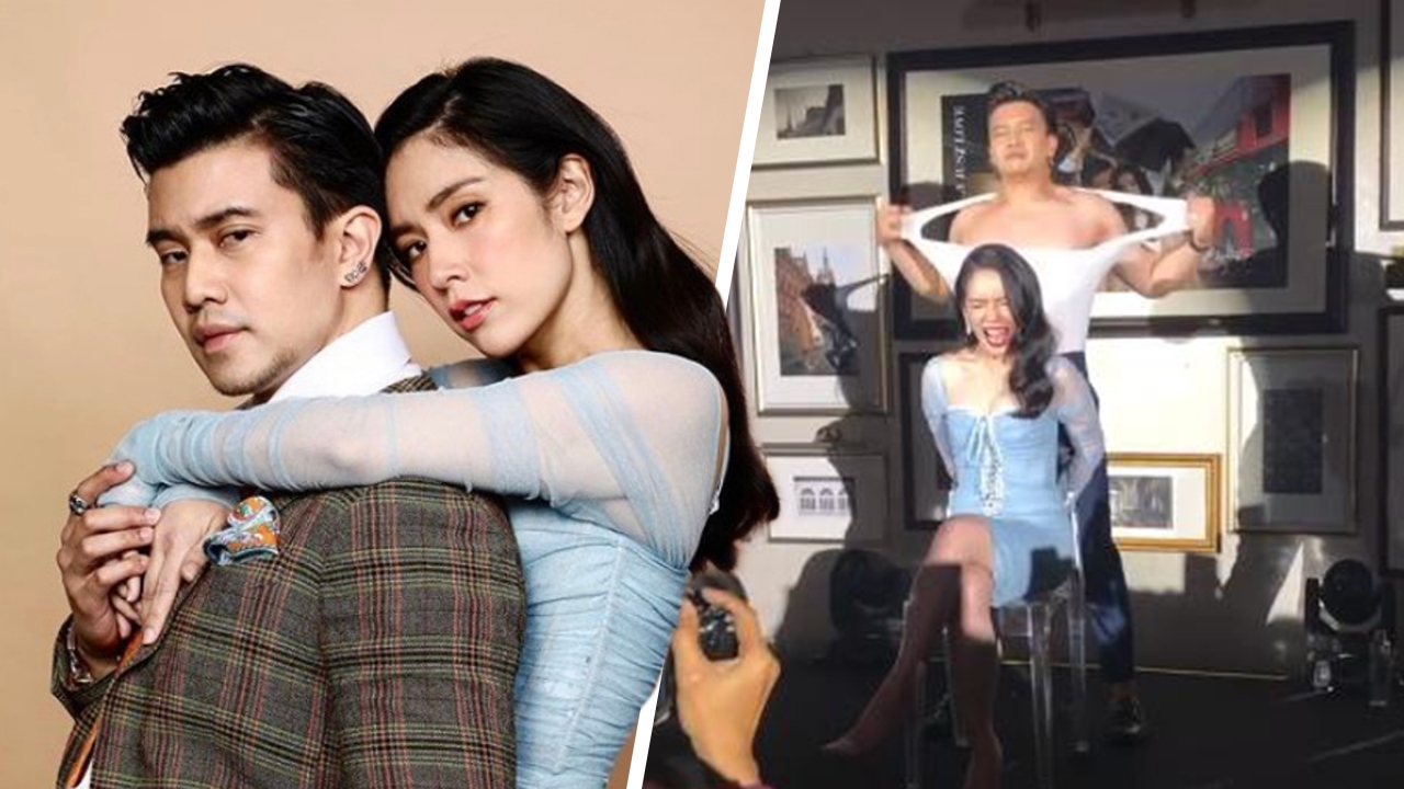 ปาร์ตี้งานแต่ง โดนัท ร้อนแรงมาก ถูกเจ้าบ่าวจับล็อก ฉีกเสื้อ หอมแก้มโชว์