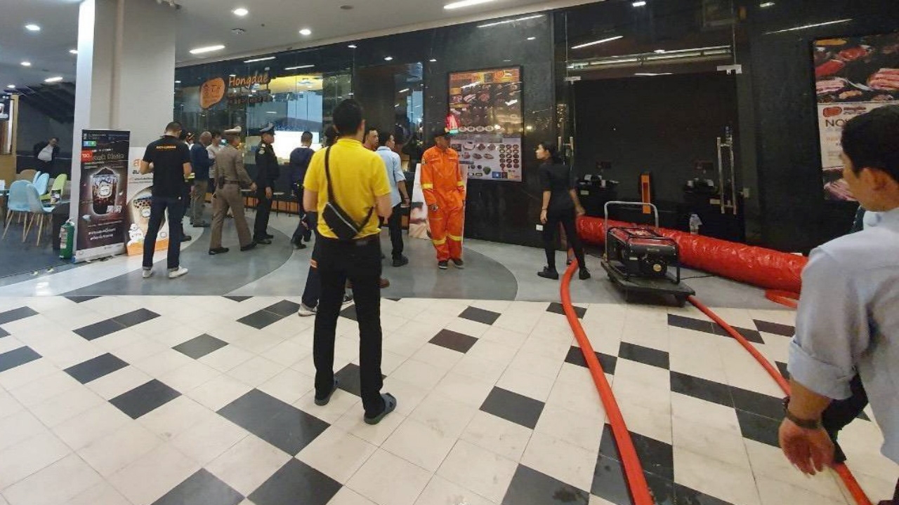 ไฟไหม้ร้านปิ้งย่างเกาหลีในห้างสยามสแควร์วัน หนีตายจ้าละหวั่น