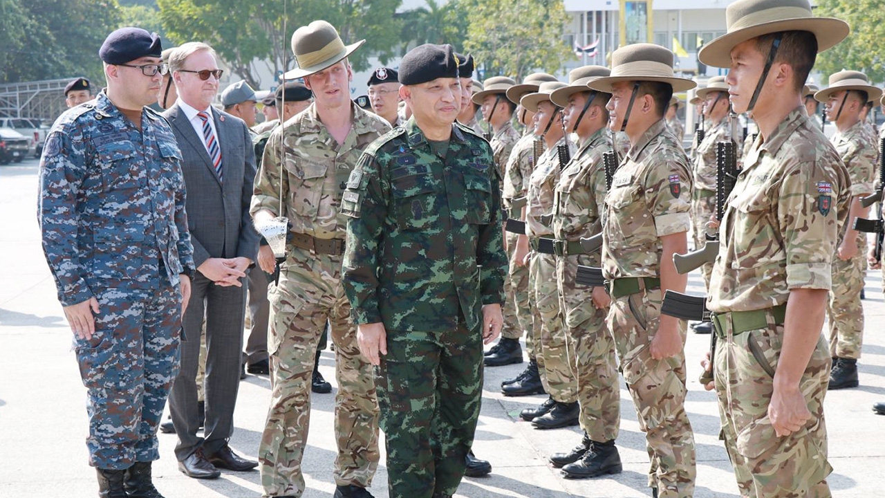 ไทย - อังกฤษ จับมือร่วมฝึก Panther Gold 2019 ปฏิบัติการรักษาสันติภาพ  