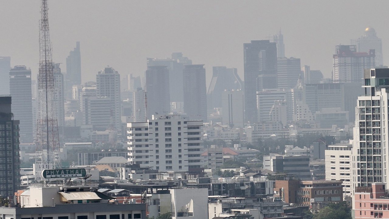เช้านี้อ่วม กรุงเทพฯ-ปริมณฑล พบค่าฝุ่น PM2.5 พุ่งเกินมาตรฐาน 26 จุด