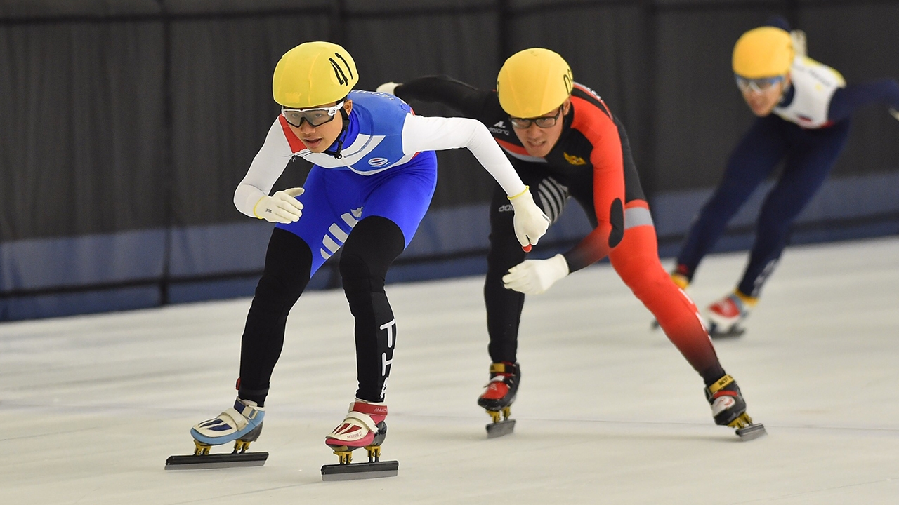 คว้าอีกเหรียญ "ณัฏฐพัฒน์" ฟอร์มแรงคว้าทองสปีดสเก็ตติ้ง 1000 ม. ซีเกมส์ 