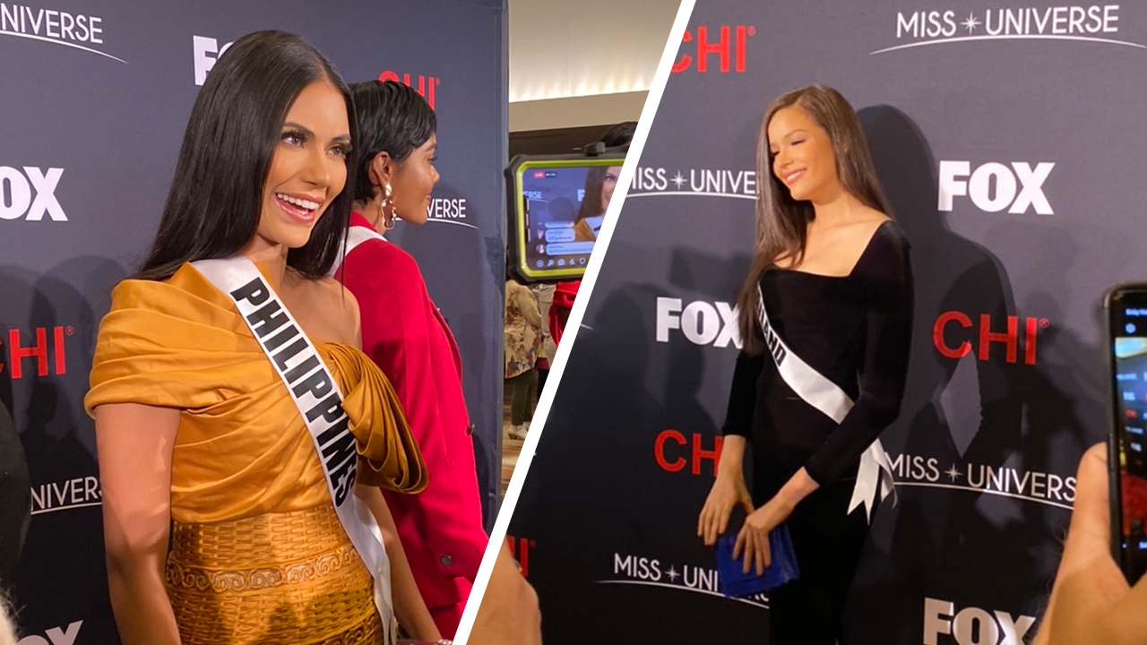 สื่ออินเตอร์รุมหนักมาก มิสฟิลิปปินส์ ปากหวานเชียร์ๆ ฟ้าใส 