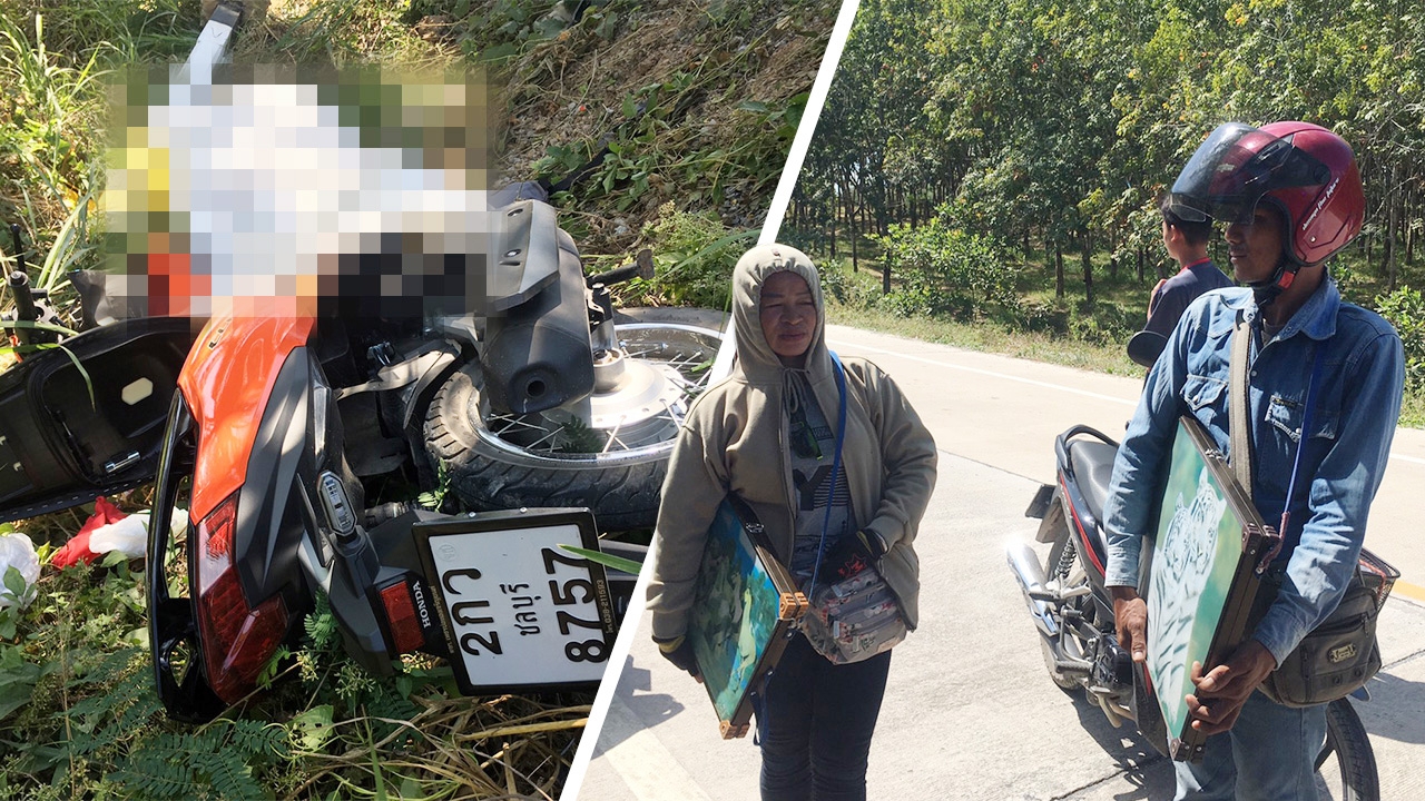 แม่ค้าลอตเตอรี่ ช็อก ลงไปฉี่พบ "ศพคร่อมรถ" เชื่อ ดลใจให้มาเจอ