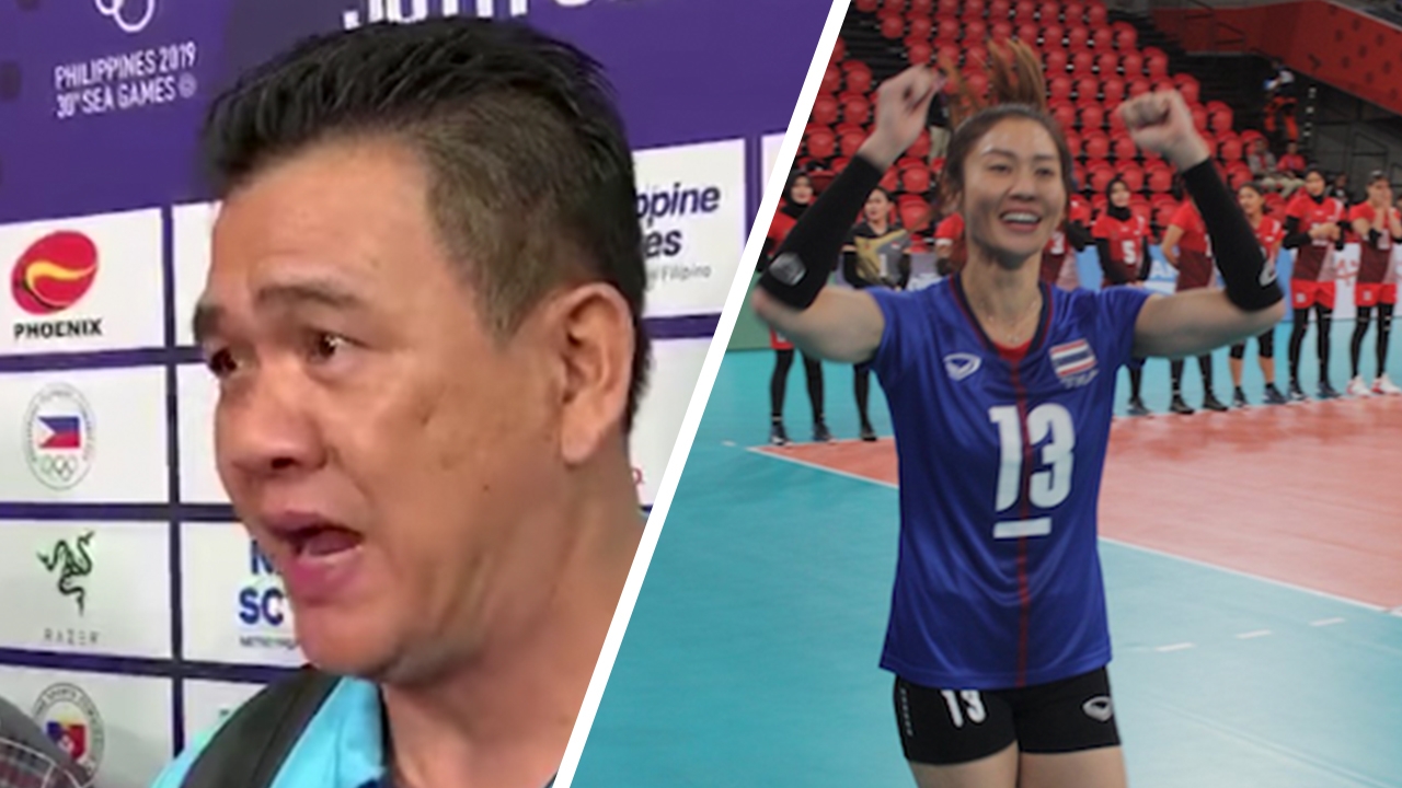 “โค้ชด่วน-นุศรา" เปิดใจหลังสาวไทยอัดอินโดฯ ประเดิมลูกยางซีเกมส์ 2019