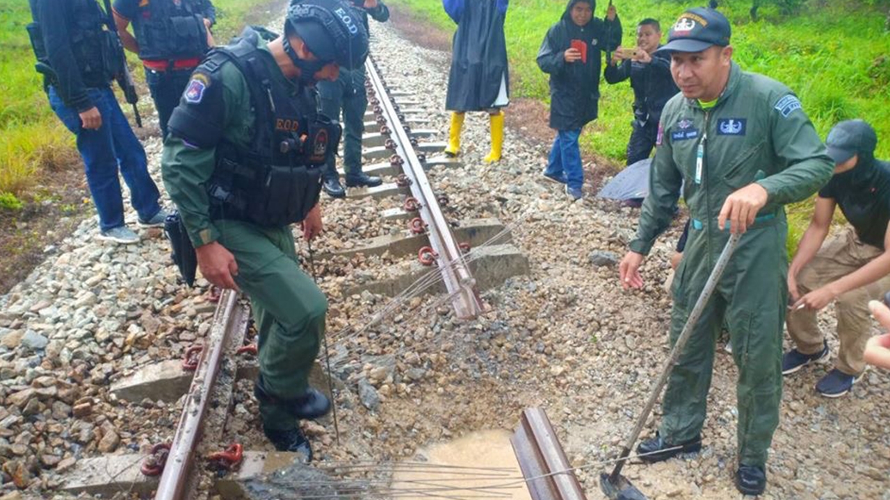 กอ.รมน.ภาค 4 ยันระเบิดรางรถไฟที่สุไหงปาดี ซ่อมเสร็จ-เดินรถปกติวันนี้