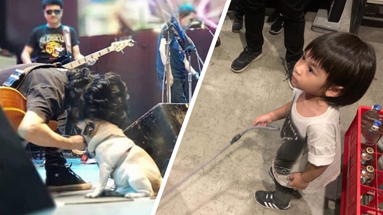 เปิดอีกมุมน่ารักของ เสก โลโซ พาลูกคนเล็กและหมาตัวโปรดไปทำงานด้วย