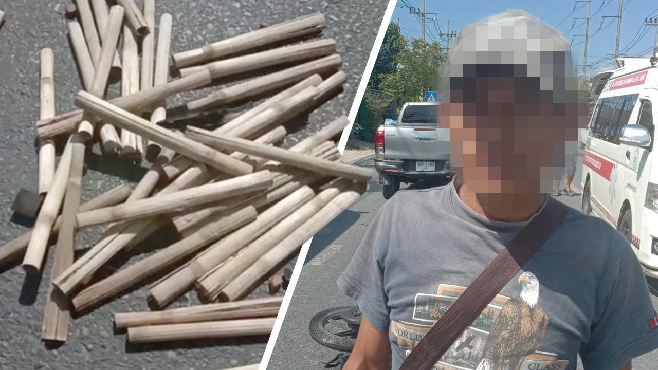 วันหยุดสุดขีด กระบะเมาขับ ชน จยย.คนขายข้าวหลามดับ แอลกอฮอล์ 410