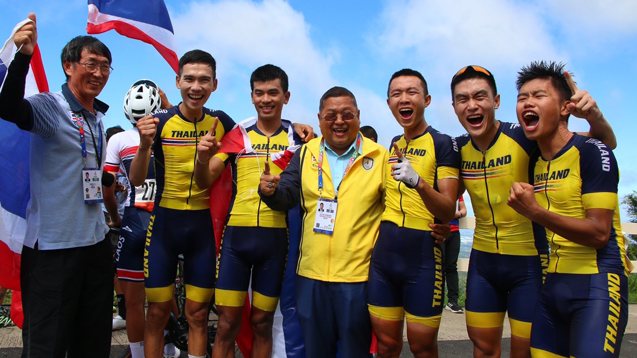 "ทัพปั่นไทย" คว้า 2 ทองโร้ดเรซบุคคล-ทีมซีเกมส์ 2019