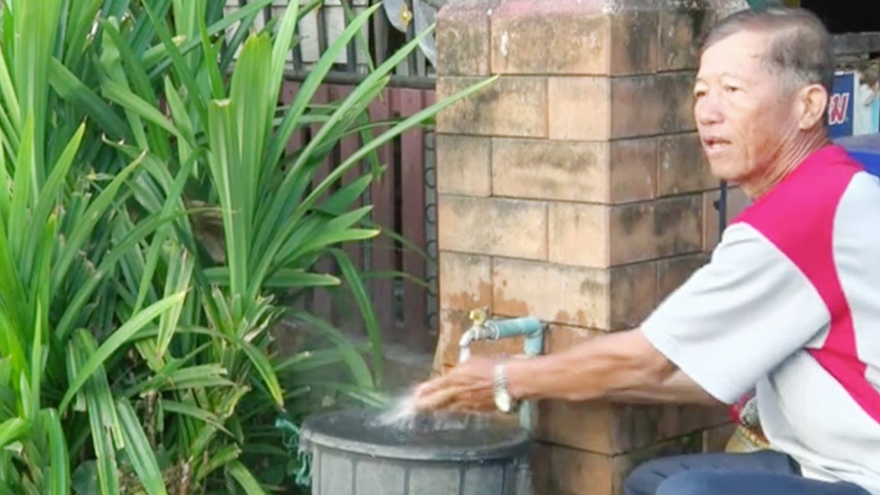 หมู่บ้านแสนโชคดี ทุกปีไม่กลัวหนาวมีน้ำอุ่นอาบ ต่อท่อตรงจากบ่อน้ำพุร้อน