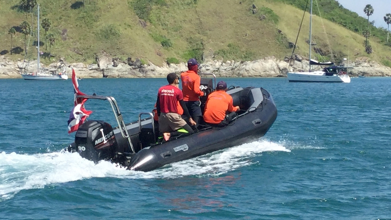 ทีมค้นหายังเดินหน้า หาหนุ่มโปแลนด์และสาวไทย หายในทะเลที่หาดยะนุ้ยภูเก็ต