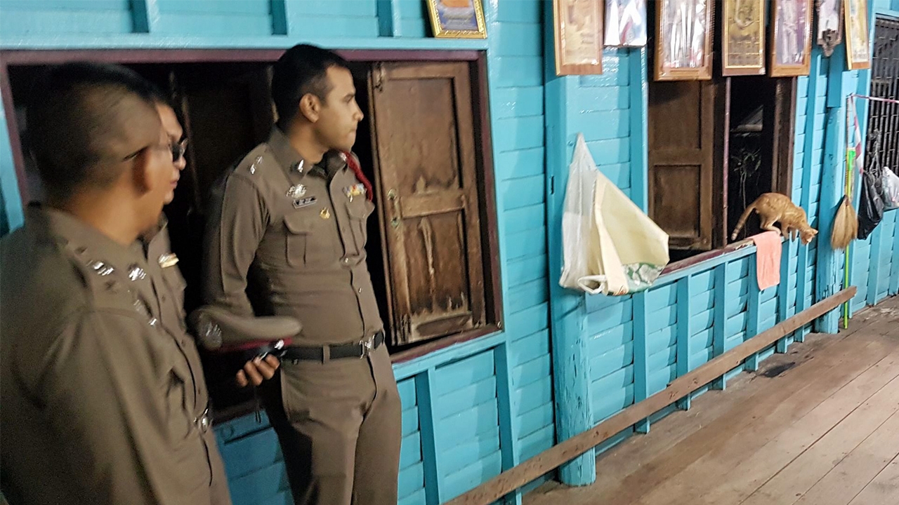 พ่อระอาลูกชาย ซ้อมเมียประจำ ปืนยิงปางตาย แล้วปลิดชีพตัว