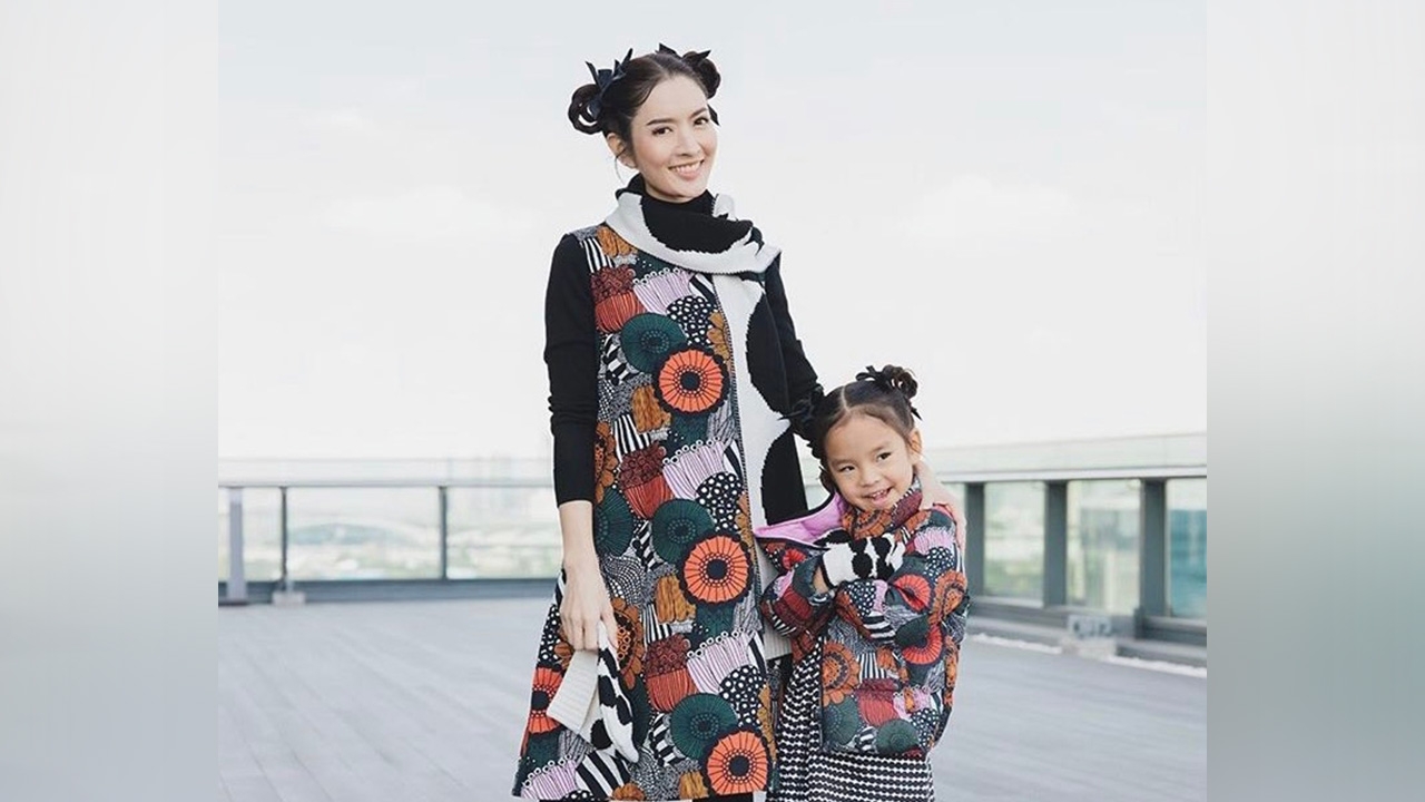 ประโยคเด็ด น้องปีใหม่ ช่วยเบรกดราม่า เมื่อ แม่แอฟ ถูกถามเรื่อง แมท 