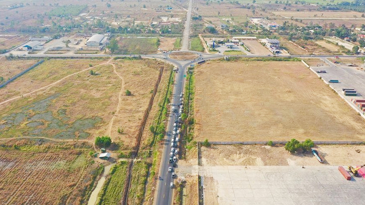 สมเด็จฮุน เซน เปิดถนนหมายเลข 58 เชื่อมไทย-กัมพูชา ที่ จ.ปอยเปต