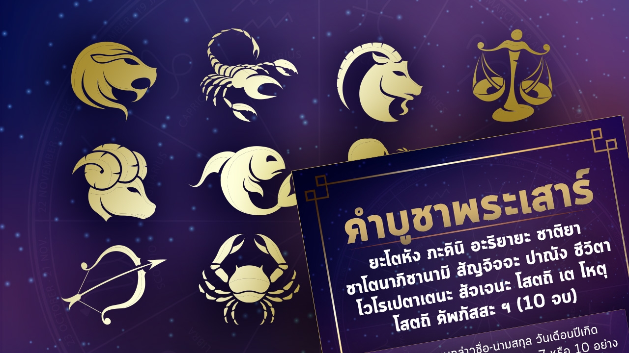 คู่มือไหว้ดาวเสาร์ ของไหว้พร้อมคาถาบูชา ที่แรก