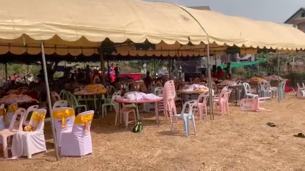 ฉลองล่ม โจ๋เมาซ่า ซัดกันนัวคางานแต่ง แขกกระเจิง ญาติโดนลูกหลงแตก  