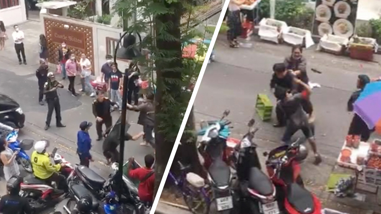 เทศกิจเขตสาทร ไม่ติดใจเอาความ ผู้ค้าคู่กรณี รุมชกต่อยขณะปฏิบัติหน้าที่