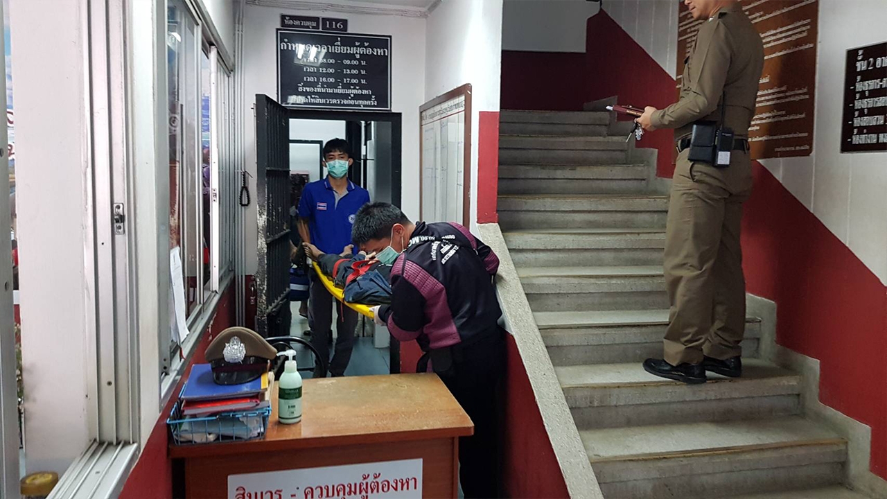 ตร.เชียงใหม่ ผวาผู้ต้องหาป่วยไข้สูง เสียวติด "โควิด-19" นำส่ง รพ.แล้ว