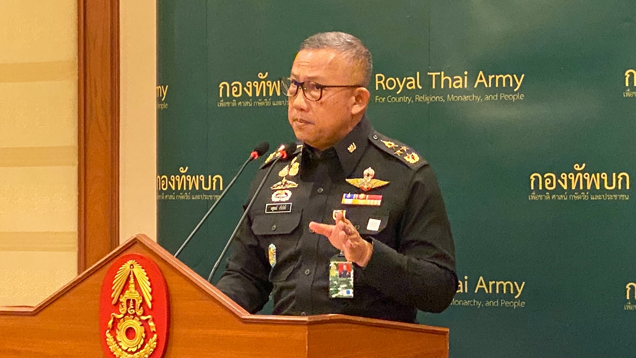 ทบ. แถลง เจ้ากรมทหารบก ติดไวรัสโควิด-19 พบทหารสัมผัสใกล้ชิด 36 นาย