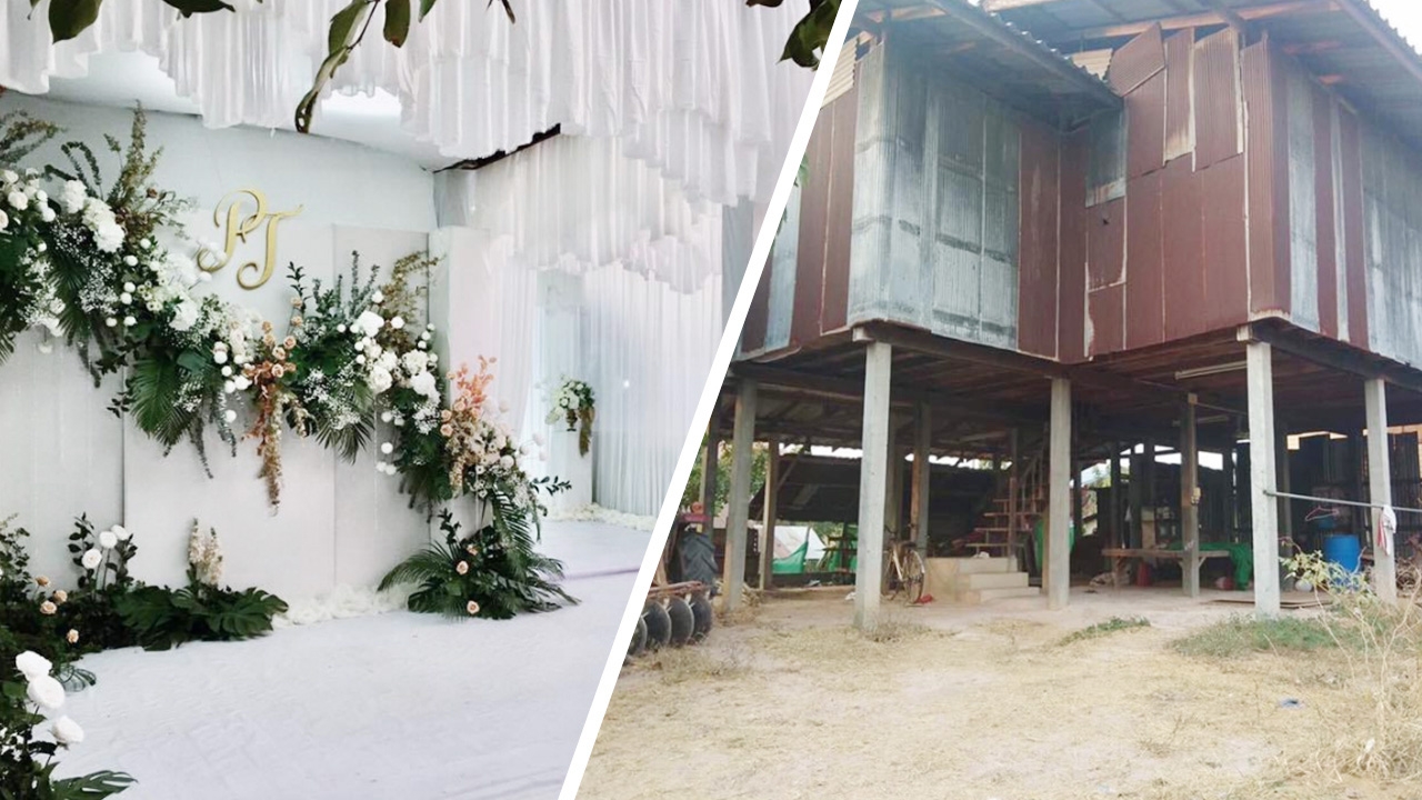 ไอเดียงานแต่ง เนรมิตใต้ถุนบ้านไม้ เป็นงานวิวาห์สุดหรู