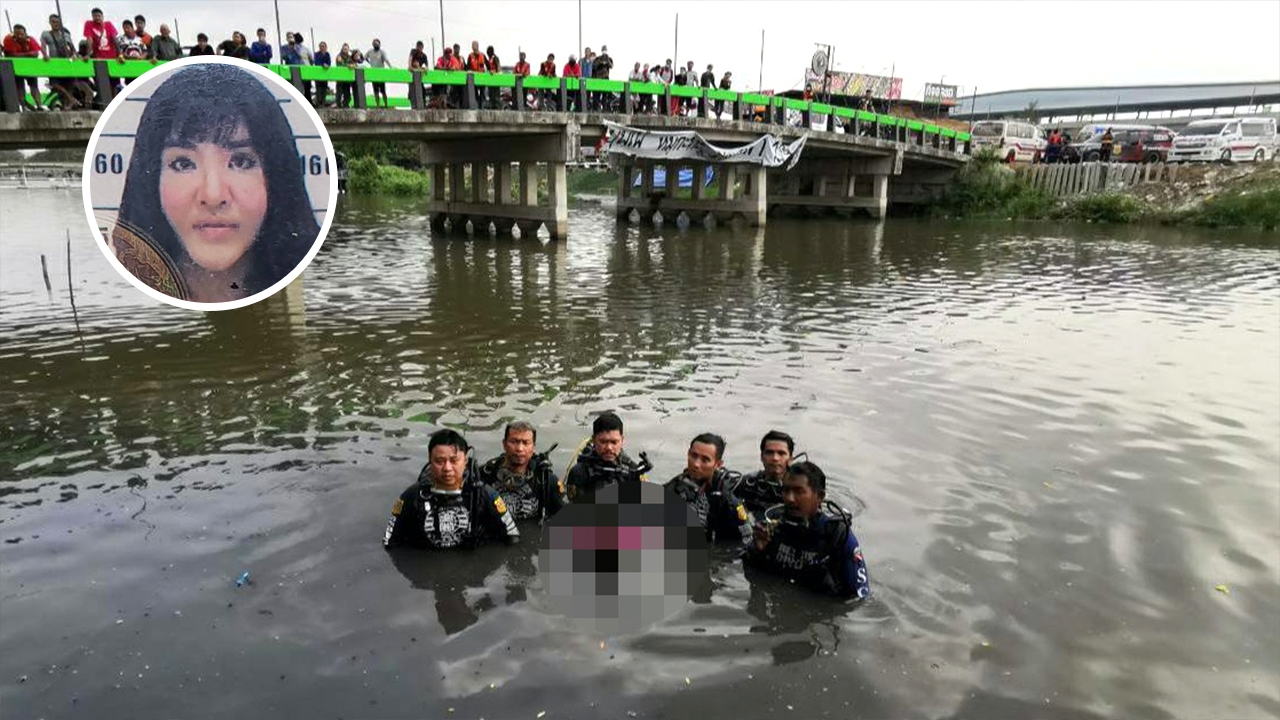 สลด สาวสองนั่งสวดมนต์ ลุกขึ้นร่ายรำ ก่อนกระโดดน้ำตาย