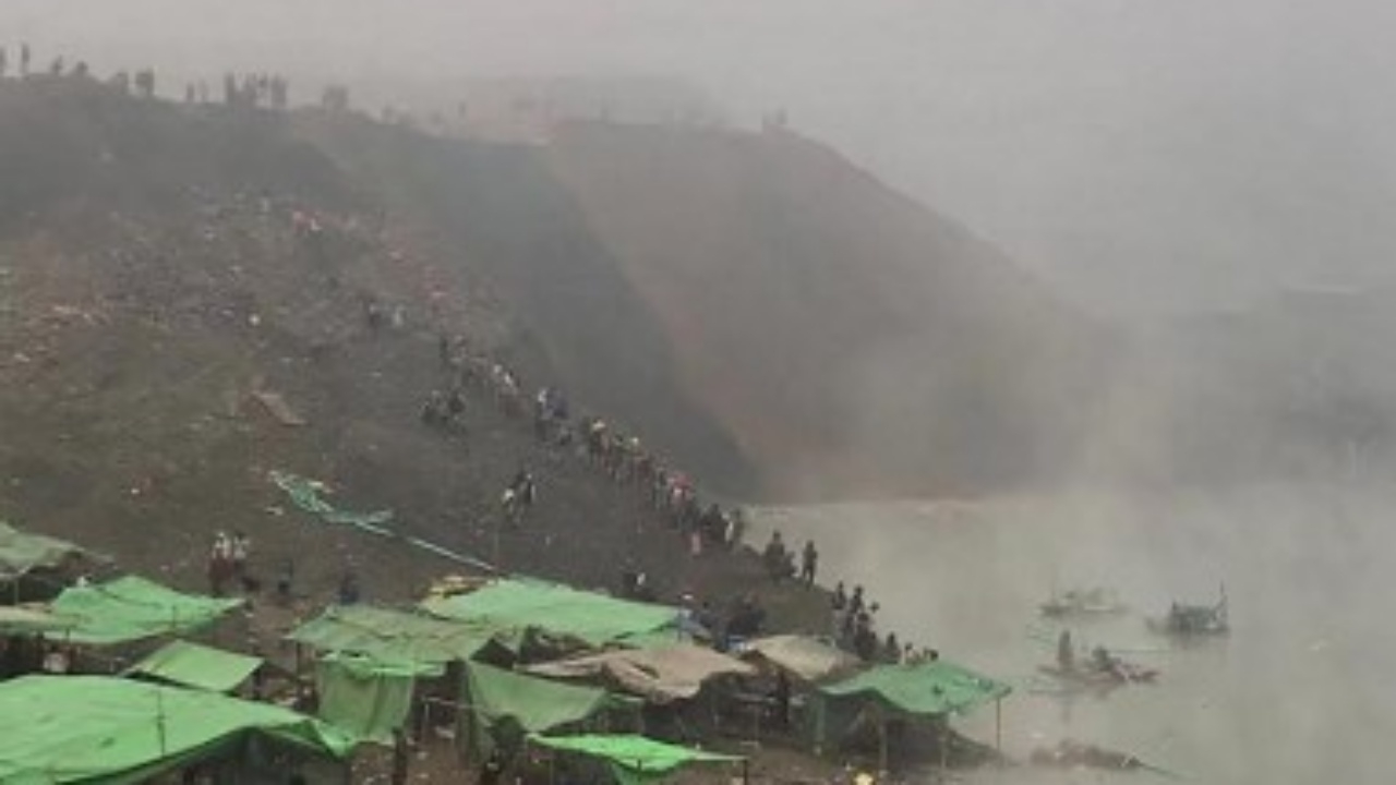 ด่วน เหมืองหยกถล่มในพม่า สูญหาย 70 ราย