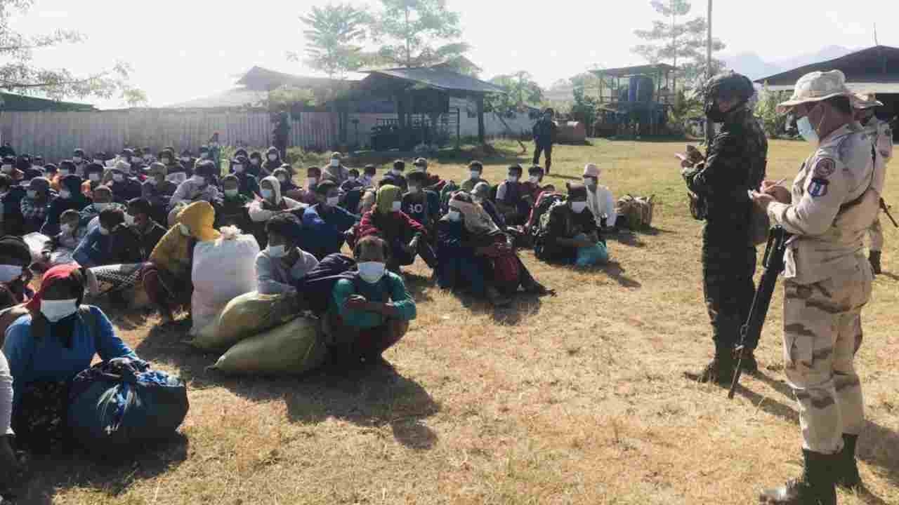 ฝ่ายความมั่นคงเตรียมรับมือ ผู้อพยพ-โควิด จากการสู้รบชายแดนไทย-เมียนมา