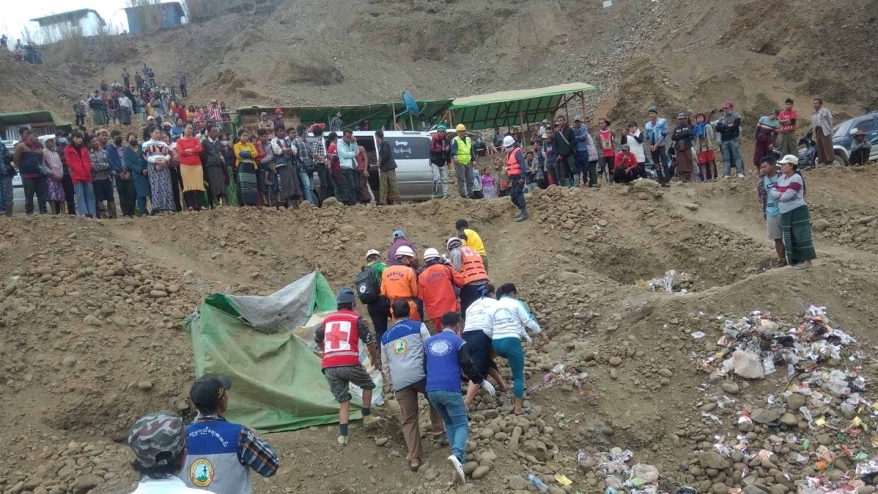 สลด เหมืองหยกพม่าถล่ม หวั่น 70 คนที่ยังสูญหาย เสียชีวิตหมดแล้ว