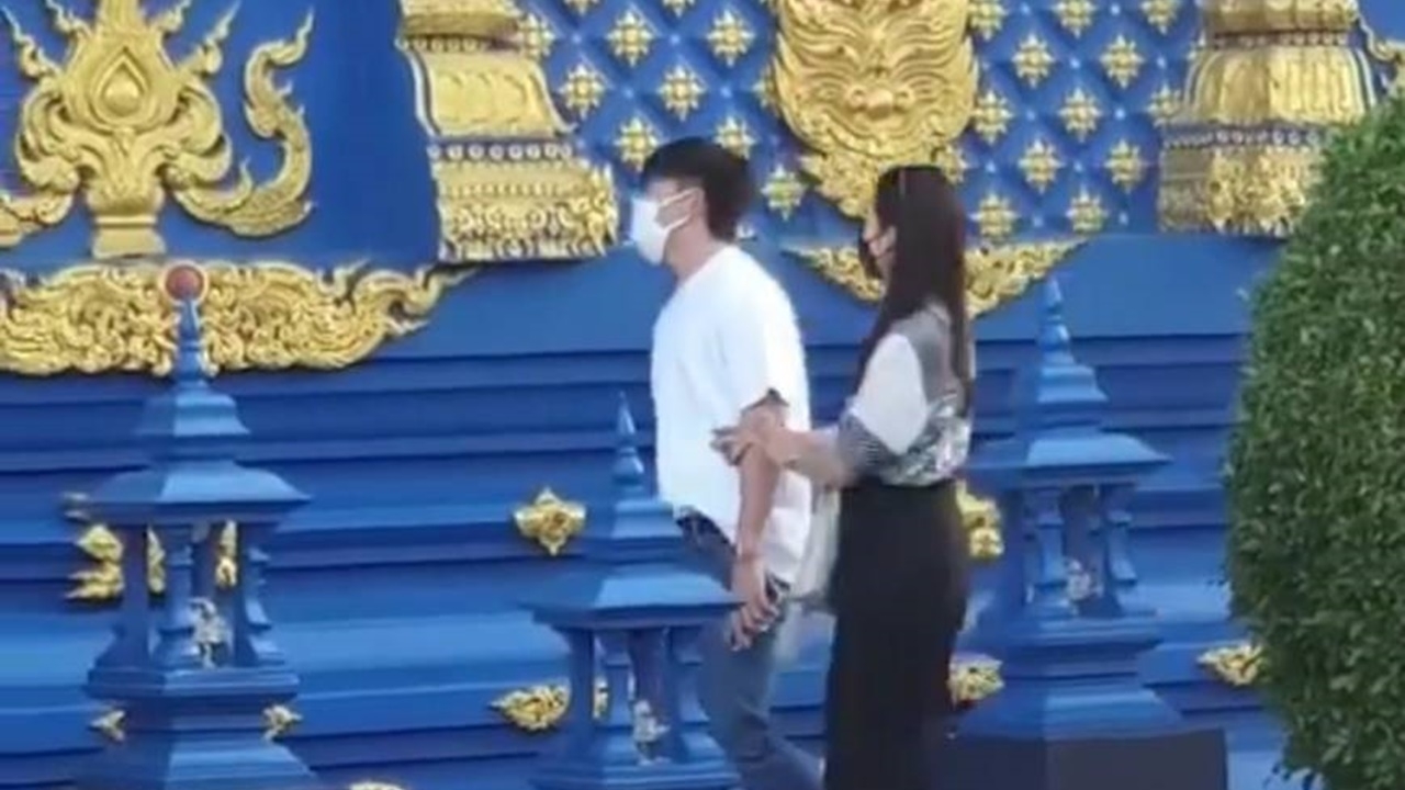 เผยคลิป อาเล็ก-โบว์ ทำบุญเชียงราย ซูมดูเห็นโมเมนต์หวานๆ ชวนฟิน (คลิป)