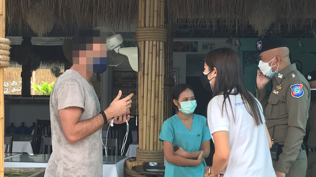 จับหนุ่มยิว หนีกักตัวโควิดฯ กทม.โผล่สมุย ผลตรวจเป็นลบ กักตัว 10 วัน