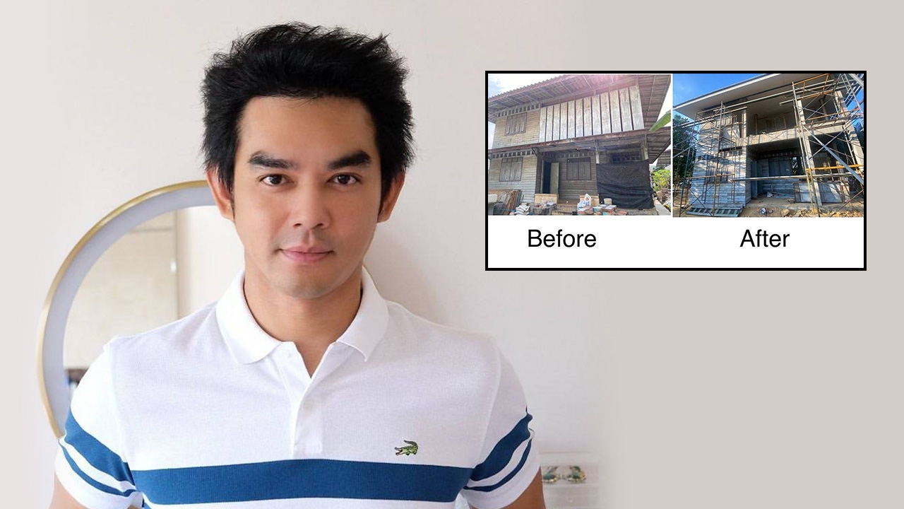 มอส ปฏิภาณ โพสต์ภาพรีโนเวทเรือนคุณทวด ชาวเน็ตแห่ถามเลขที่บ้าน