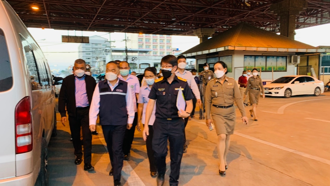 ผอ.ศบค.ส่วนหน้า ตรวจความเรียบร้อยด่านสะเดา พร้อมเปิด 16 ธ.ค.นี้