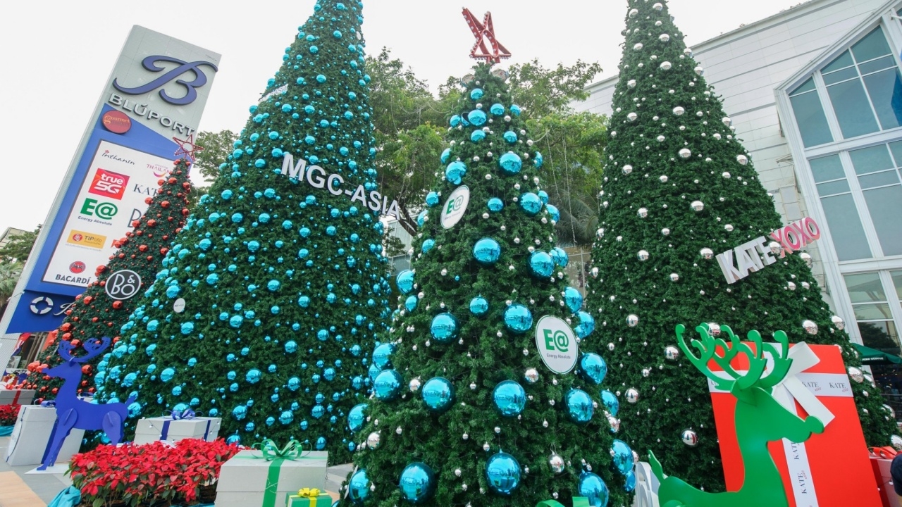 บลูพอร์ต เปิดสวนต้นคริสต์มาส จุดเช็กอินเมืองหัวหิน รับเทศกาลปีใหม่