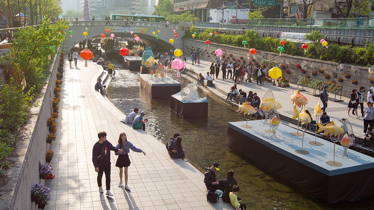 แรงบันดาลใจจากคลองชองเกชอน สู่คลองช่องนนทรี ความเหมือนที่แตกต่าง 