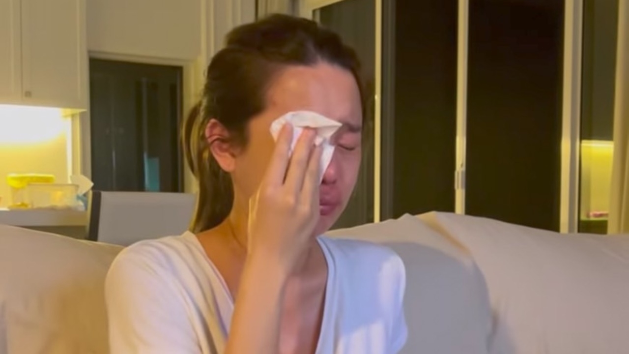 กวินท์ สุดสงสาร ปุ้มปุ้ย พรรณทิพา อุ้มท้องแก่นั่งร้องไห้กลางดึก (คลิป)