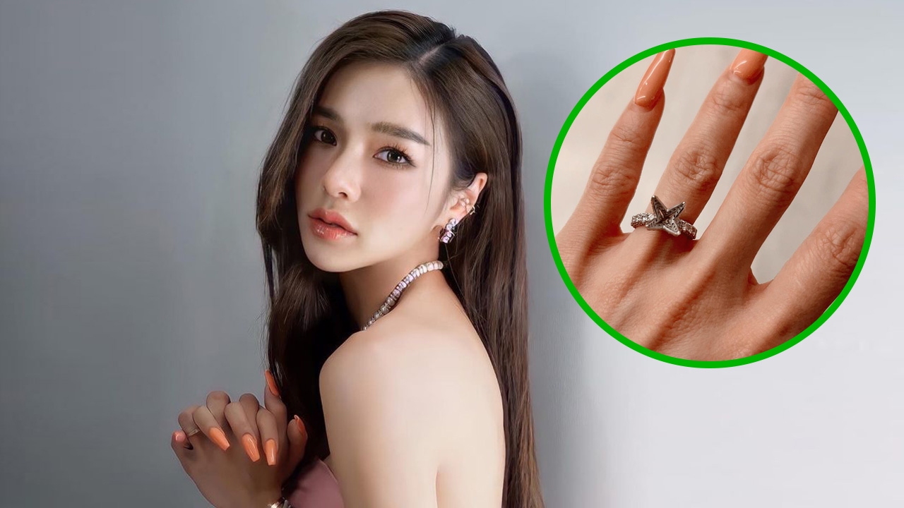โคนันตามสืบด่วน แอร์-ภัณฑิลา โชว์ภาพแหวนที่เพชรเม็ดเป้งล่องหนหายไป