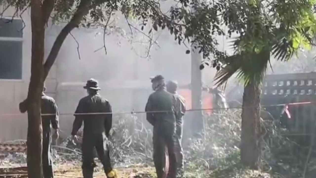 เฮลิคอปเตอร์ฝึก ทบ.ตกที่นครสวรรค์ ครูฝึกและศิษย์การบินเสียชีวิต 2 นาย