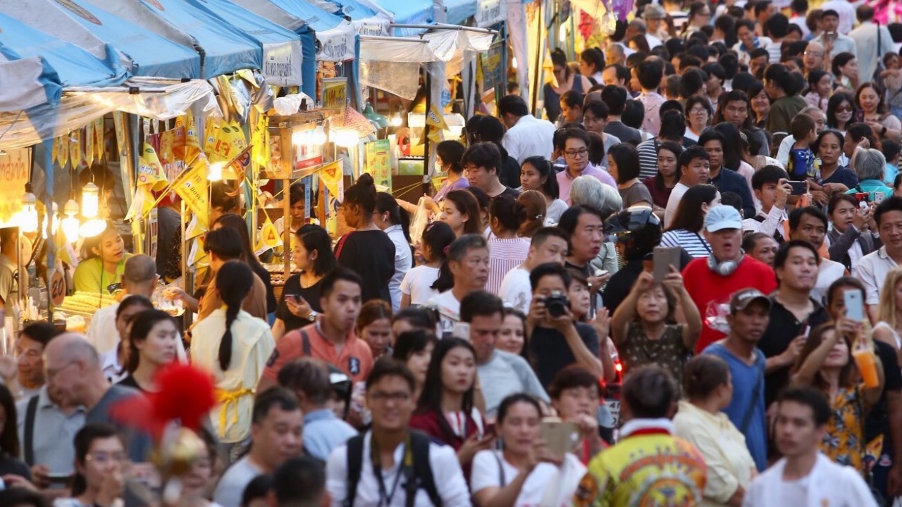 เยาวราช งดจัดกินเจ 2564 ขอความร่วมมือลดจุดธูปเทียน เผากระดาษ ลดฝุ่น
